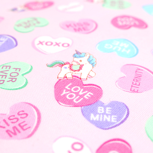 Licorne C½urs D'amour Douces Mots De Bonbons 5