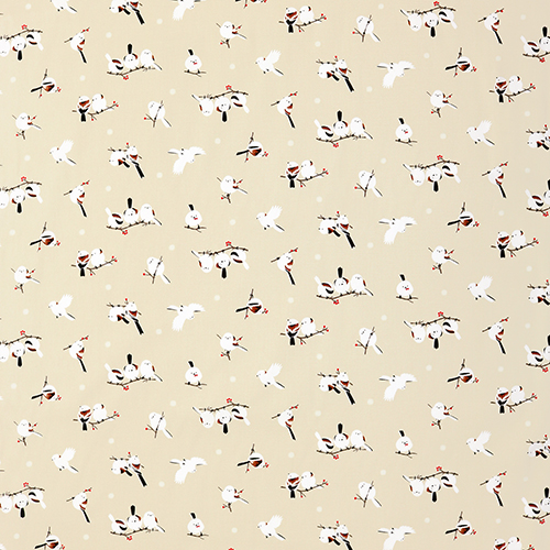 Adorables Oiseaux Shimaenaga Moelleux Sur Une Branche 4