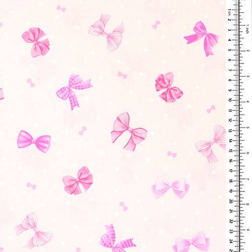 Adorable Hübsche Rosa Schleifen Punkte 1