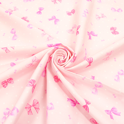 Adorable Hübsche Rosa Schleifen Punkte 2