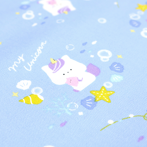 Sous L'eau Licorne Coquillages Bulles 5