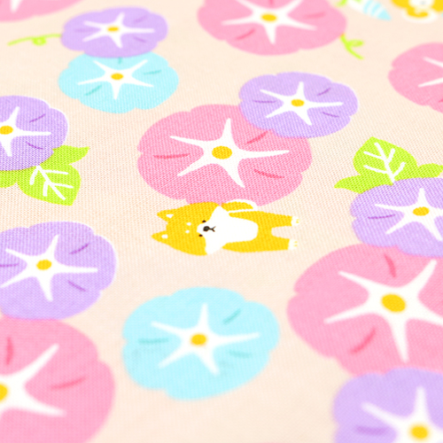 Kawaii Shiba Inu Cane Cerchi Con Viti Fiorite 5