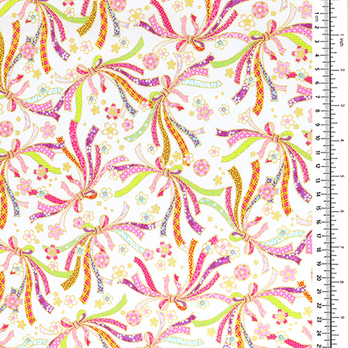 Listones Noshi Dorados Coloridos Lazos Sakura 1