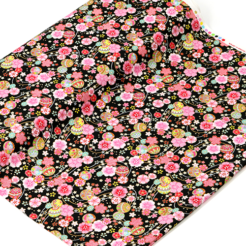 Sakura Bunte Temari-Bälle mit Gold 3