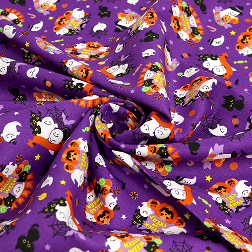 Motifs d'Halloween Fantômes Citrouilles Chats 2