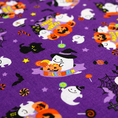 Motifs d'Halloween Fantômes Citrouilles Chats 5