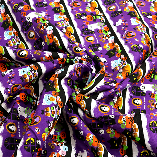 Halloween Trick or Treat Party Stripe Border 2