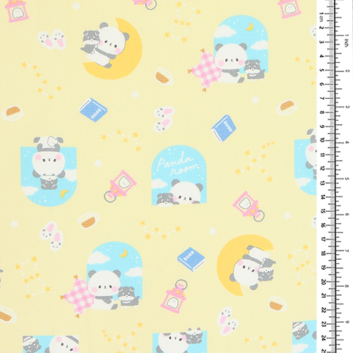 Panda Ventana Luna y Estrellas 1
