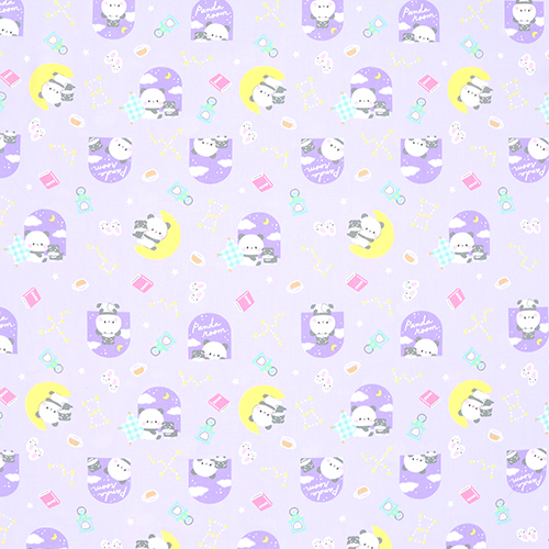 Panda Fenêtre Lune et Étoiles 5