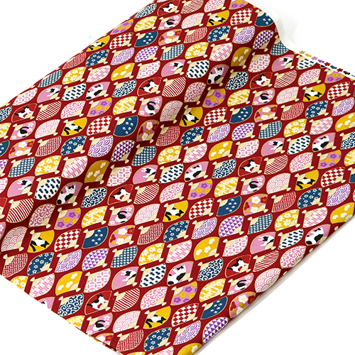Éventails À Motifs Traditionnels Chats Enjoués 3
