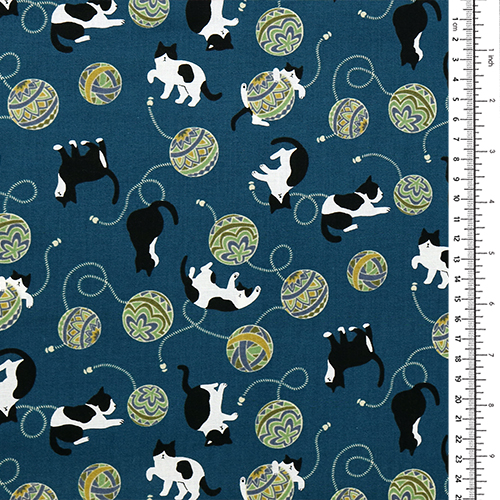 Playful Cat Japanese Temari Balls 1