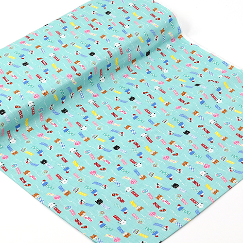 Kawaii Furin Animal Wind Charm Blue 3