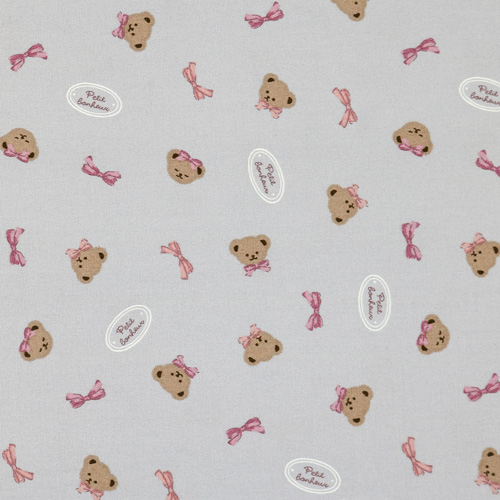 Petit Ourson Rubans Nœuds