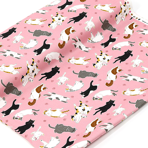 Paw Print Stretching Playing Cats 3