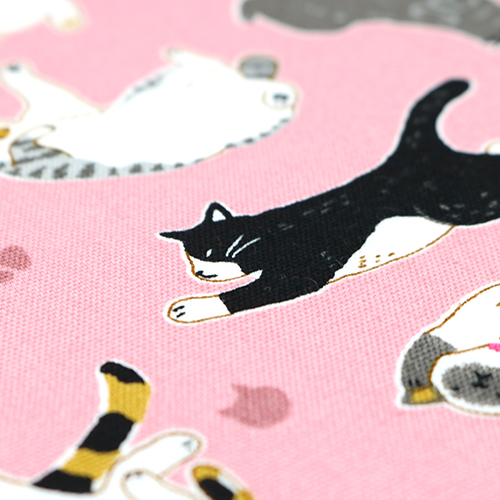 Paw Print Stretching Playing Cats 5