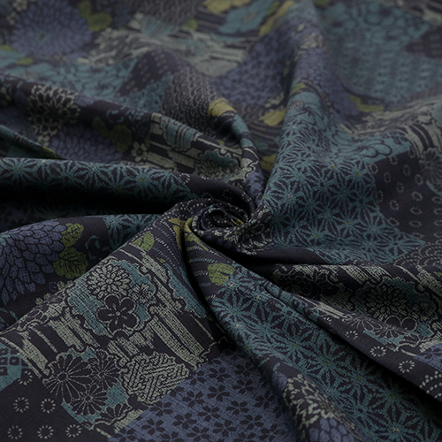 Indigo Patch Squares Japanese Patterns 2