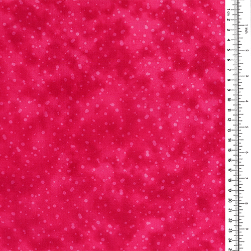 Magenta Gebleichte Gesprenkelte Punkte Uni 1