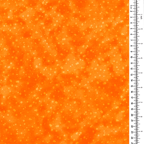 Zitrusorange Gebleichte Gesprenkelte Punkte Uni 1