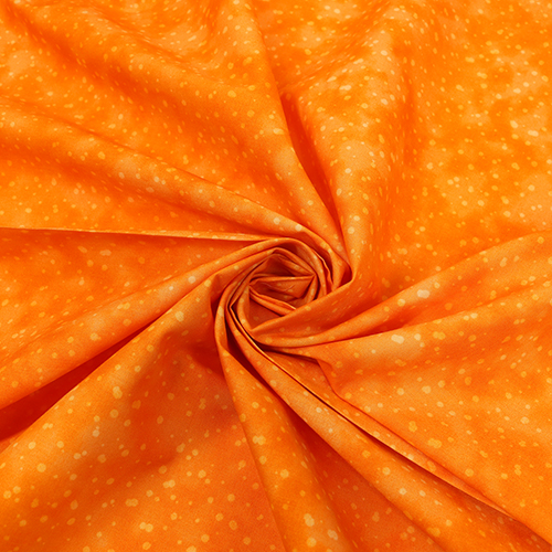 Zitrusorange Gebleichte Gesprenkelte Punkte Uni 2