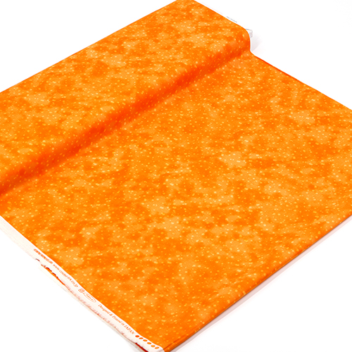 Zitrusorange Gebleichte Gesprenkelte Punkte Uni 3