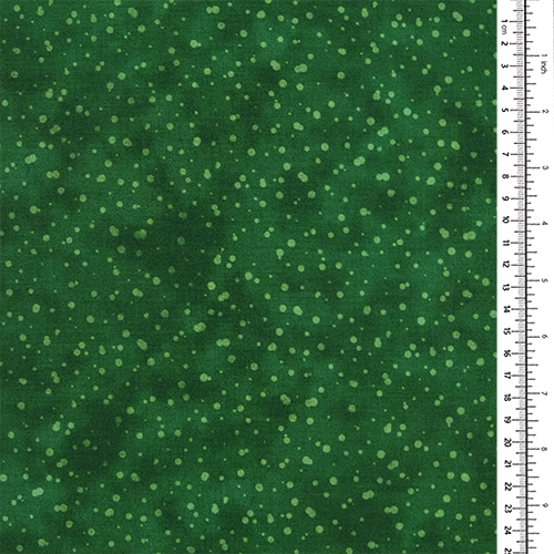 Forest Green Bleached Out Speckled Dots Solid 1