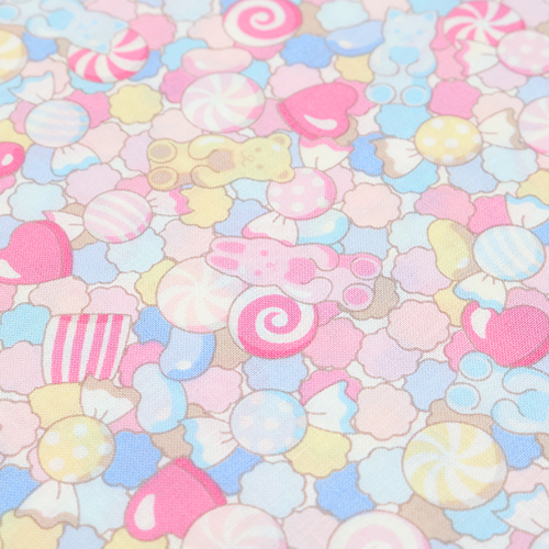 Poupées Vintage Montage Bonbons Pastel 4