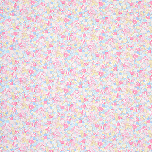 Poupées Vintage Montage Bonbons Pastel 5