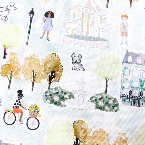 Parisian Life Town Park Cycle dogs 5
