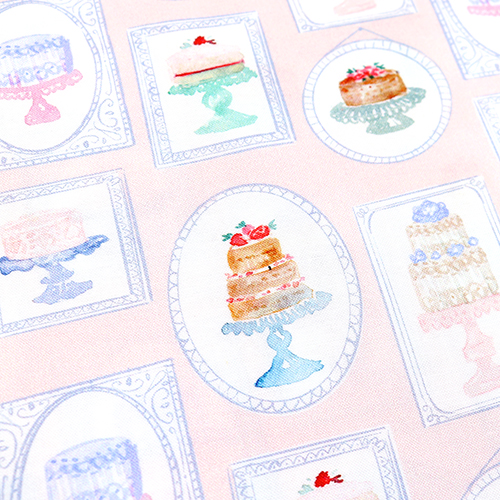 Tortenrahmen Hübsche Aquarellkuchen 5