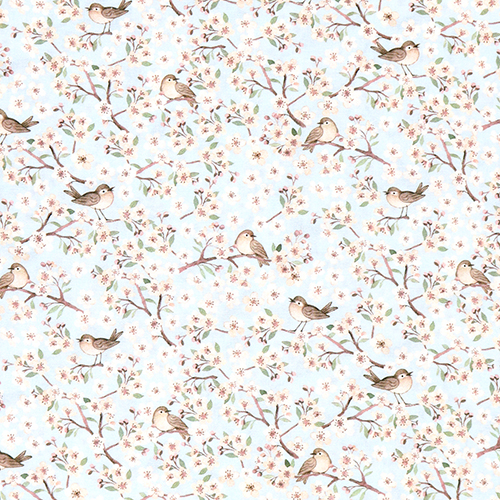 Forêt des Rêves d'Oiseaux en Floraison
