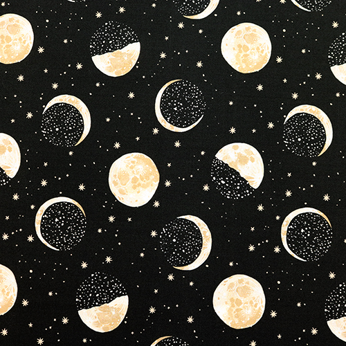 Moon Phases La Luna Fabric by Dear Stella