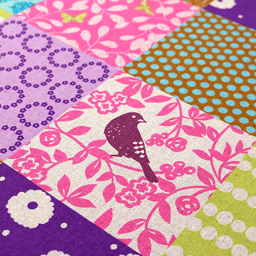 Geschichte Gemustertes Patchwork-Quadrate 5