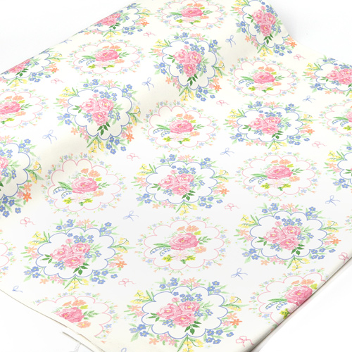 Corsage Vintage Pastellstoff Fabric Godmother 3