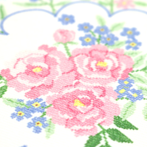 Corsage Vintage Pastellstoff Fabric Godmother 5