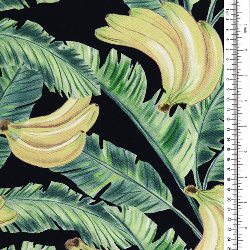 Miami Tropische Bananenblätter Fabric Godmother 1