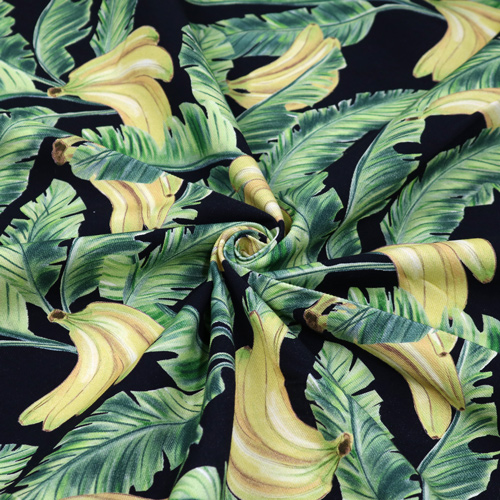 Miami Tropische Bananenblätter Fabric Godmother 2