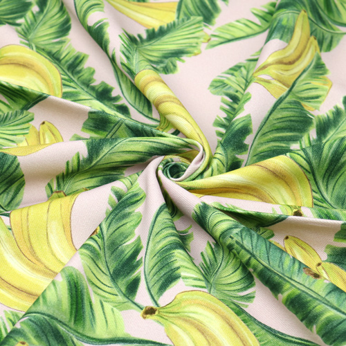 Miami Tropische Bananenblätter Fabric Godmother 2