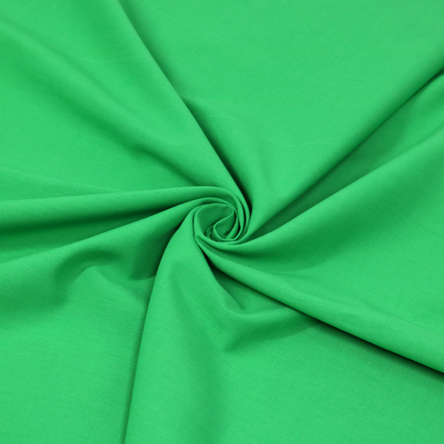 Palma Lawn Emerald Unifarbener Stoff Fabric Godmother