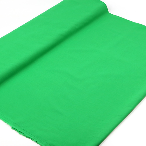Palma Lawn Emerald Unifarbener Stoff Fabric Godmother 2