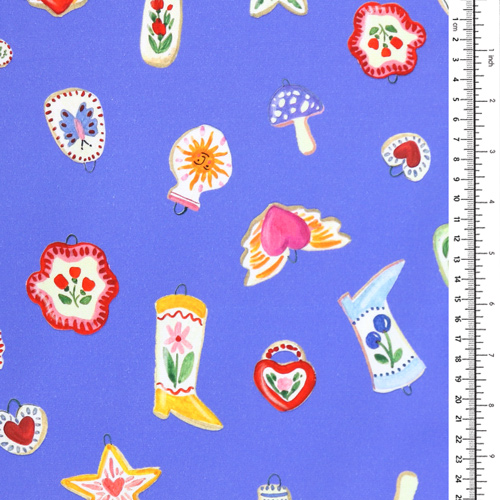 Charmed Lucky Trinket Stoff Fabric Godmother 1