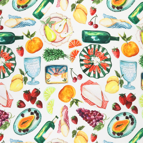 Toulouse Picnic Francese Fabric Godmother 4