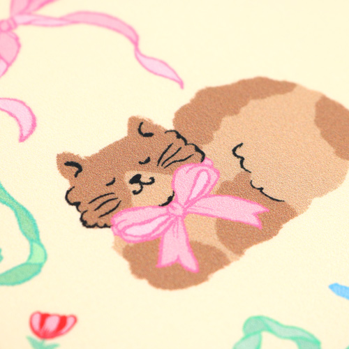 Martha Bow Katzen Stoff Fabric Godmother 5
