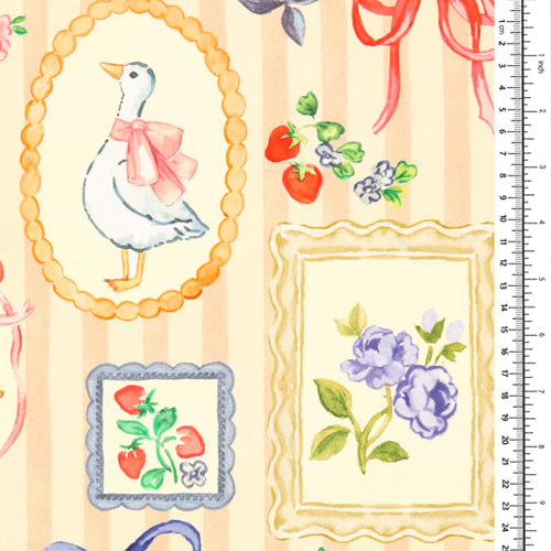 Penelope Vintage-Porträtstoff Fabric Godmother 1