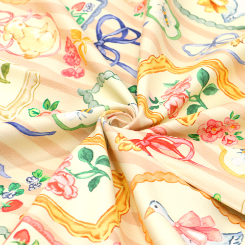 Penelope Vintage-Porträtstoff Fabric Godmother 2