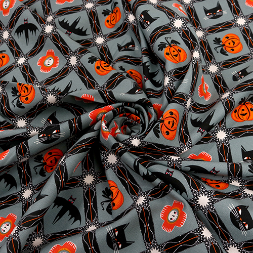 Amis Sorciers Carrés À Treillis D’Halloween 2