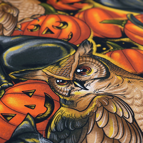 Halloween Owls Pumpkin Party Cats 5
