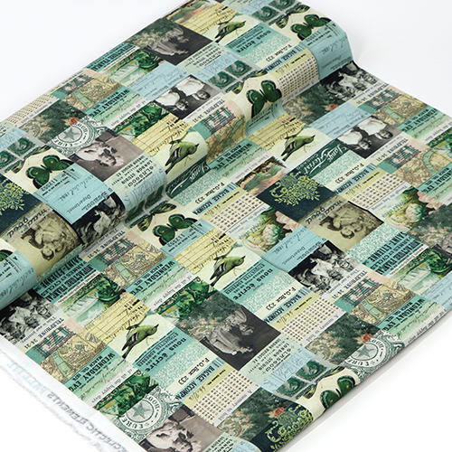 Collection De Palettes De Bandes Collage Turquoise Tim Holtz 3