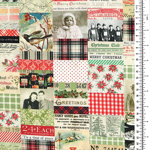 Tim Holtz Christmas Collage Palette Seasonal 1