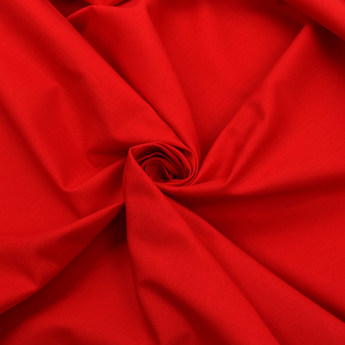 Rouge Rot - Designer Essenzieller Uni Stoff von Free Spirit