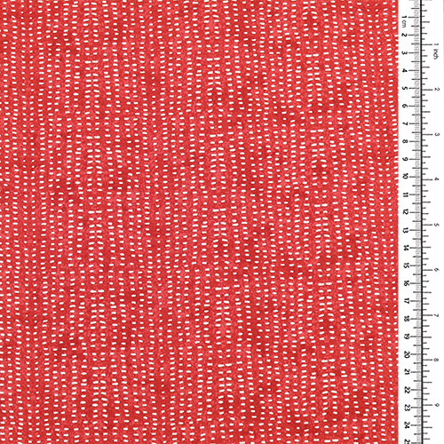 Cherry Red Dashes Mottled Blender 1